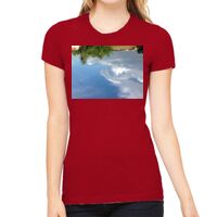 Women's Round Neck Slim Fit Tee Thumbnail